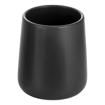 Aqualine - Porta spazzolino NERO ceramiche/nero