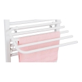 Aqualine - Portasciugamani per elemento riscaldante 60 cm bianco