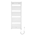 Aqualine - Radiatore elettrico da bagnoDIRECT-E 800W/230V 168 cm bianco dritto