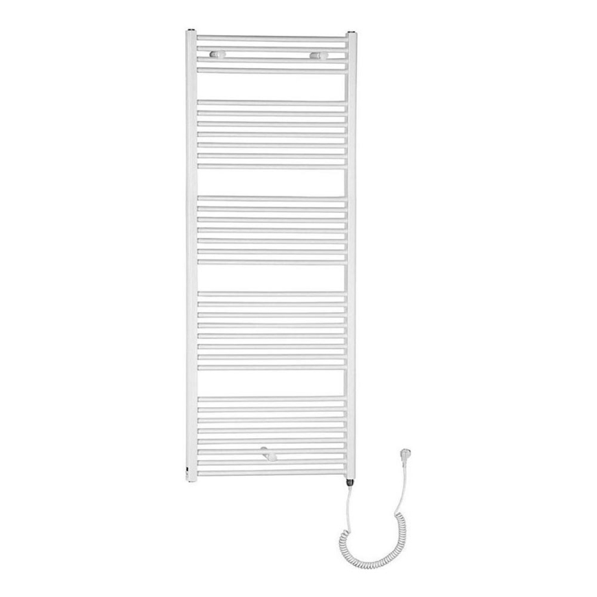Aqualine - Radiatore elettrico da bagnoDIRECT-E 800W/230V 168 cm bianco dritto