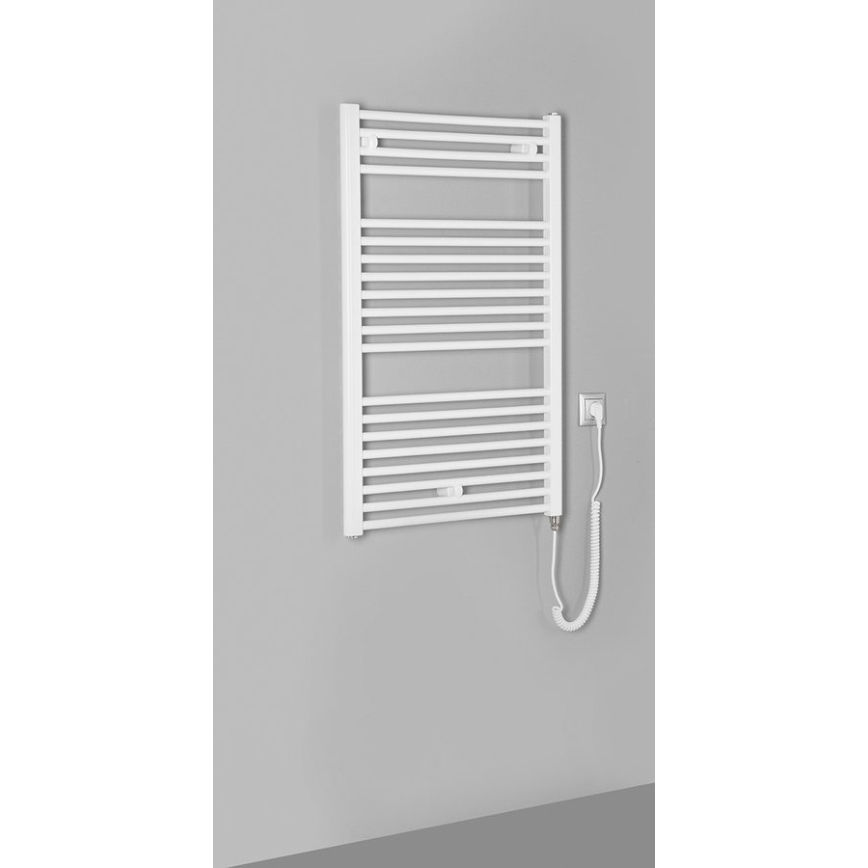 Aqualine - Radiatore elettrico per bagno DIRECT-E 400W 96x60 cm bianco