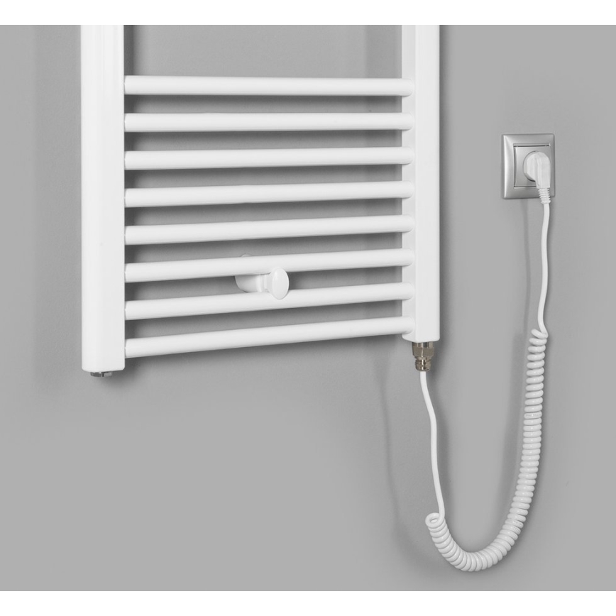 Aqualine - Radiatore elettrico per bagno DIRECT-E 400W 96x60 cm bianco