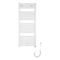Aqualine - Radiatore elettrico per bagno DIRECT-E 600 W 132 x 60 cm, bianco