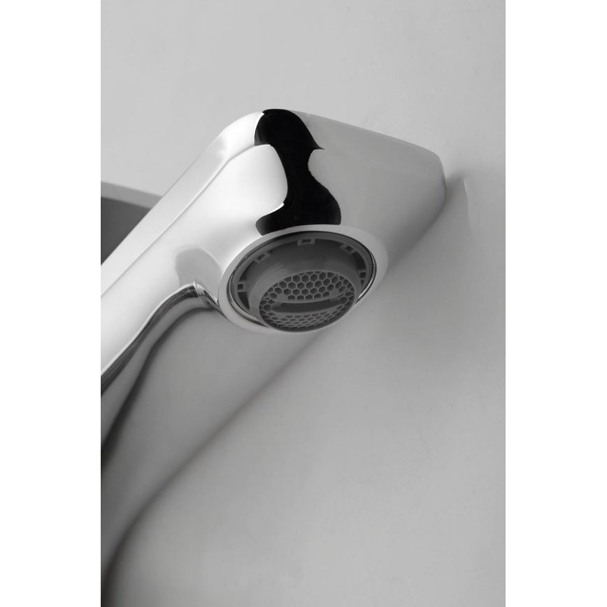 Aqualine - Rubinetto del lavandino FACTOR cromo lucido