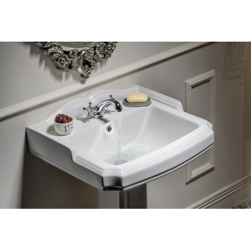 Aqualine - Rubinetto del lavandino VICTORIA cromo lucido