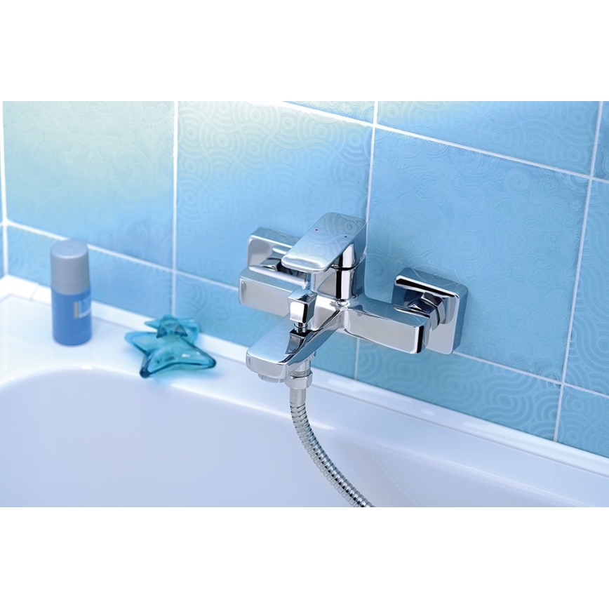 Aqualine - Rubinetto vasca da bagno FACTOR cromo lucido