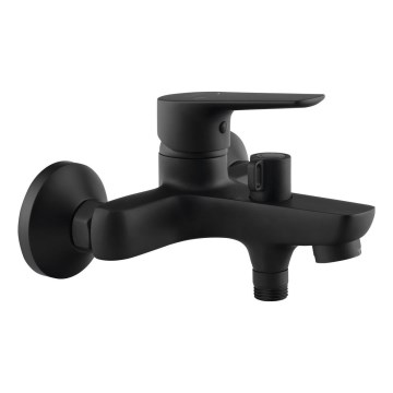 Aqualine - Rubinetto vasca da bagno LOTTA opaco nero