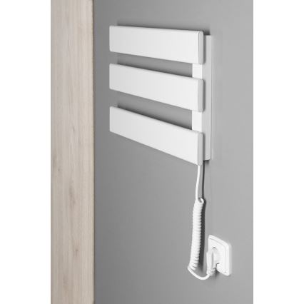 Aqualine - Scaldasalviette elettrico ELVIS 50W 46x34 cm bianco