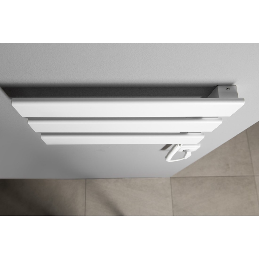 Aqualine - Scaldasalviette elettrico ELVIS 50W 46x34 cm bianco