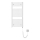 Aqualine - Scaldasalviette elettrico ORBIT-E 300W 96x45 cm, bianco, rotondo