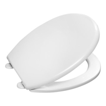 Aqualine - Sedile del water FIXET bianco