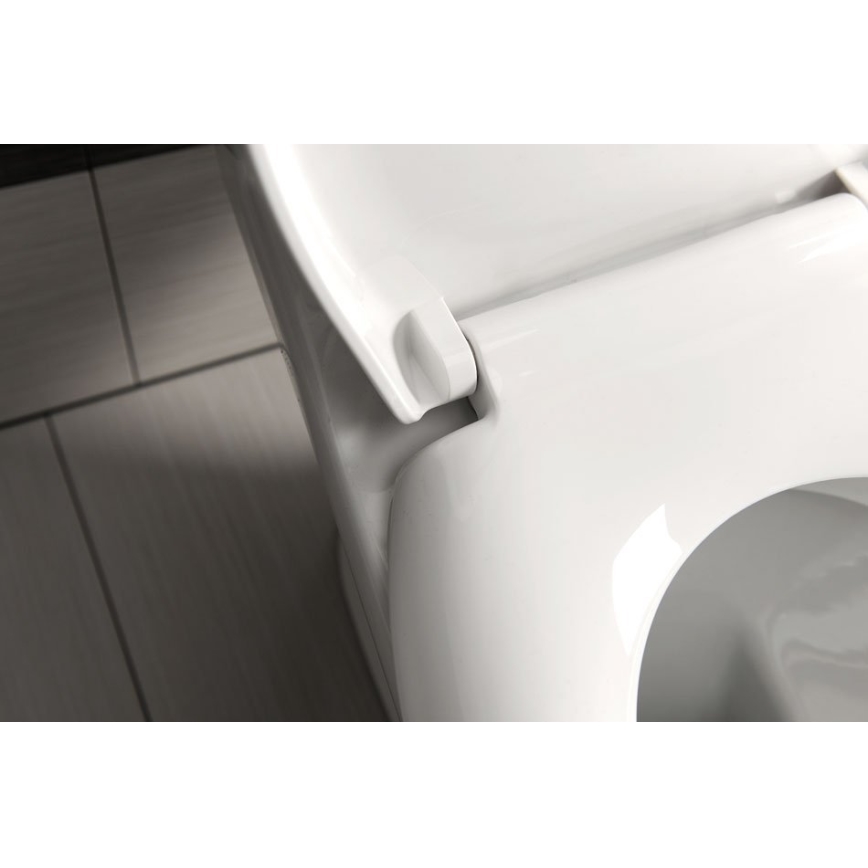 Aqualine - Sedile del water SOFIA SoftClose bianco