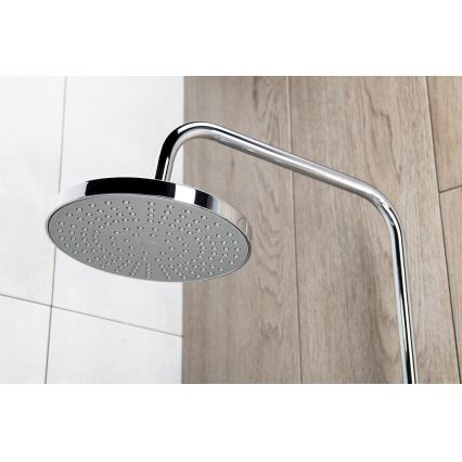Aqualine - Set da doccia con rubinetto termostatico LIGA cromo lucido