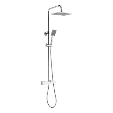 Aqualine - Set da doccia con rubinetto termostatico TALIA cromo lucido