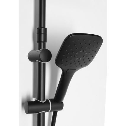 Aqualine - Set da doccia KERA opaco nero