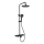 Aqualine - Set doccia con miscelatore ARONA nero opaco