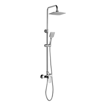 Aqualine - Set doccia con miscelatore FACTOR cromo lucido