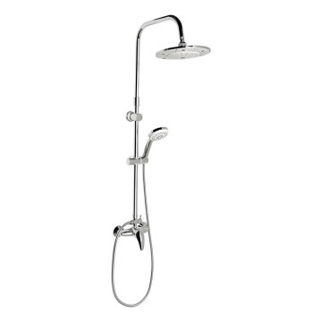 Aqualine - Set doccia con miscelatore KASIOPEA, cromo lucido
