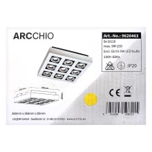Arcchio - Faretto LED VINCE 9xGU10/230V
