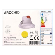 Arcchio - Lampada LED da incasso per bagni ARIAN LED/12,5W/230V IP44