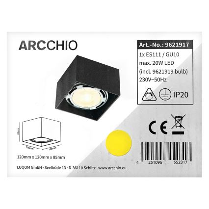 Arcchio - LED Faretto MABEL 1xGU10/ES111/11,5W/230V