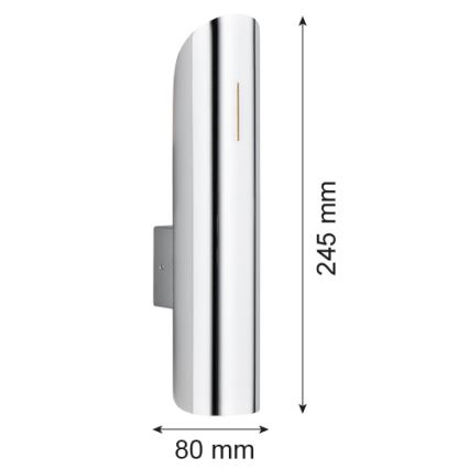 Argon 1038 - Lampada da parete AKRON 2xG9/5W/230V