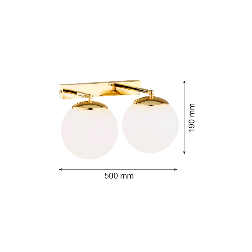 Argon 1052 - Applique SATELITE 2xE27/15W/230V