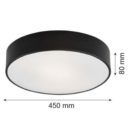 Argon 1186 - Plafoniera DARLING 3xE27/15W/230V