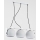 Argon 1275 - Lampada a sospensione  MALMO 3xE27/60W