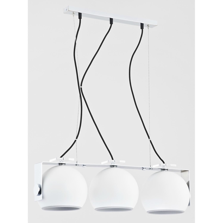 Argon 1276 - Lampada a sospensione  MALMO 3xE27/60W