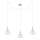 Argon 1354 - Lampadario LED a sospensione con filo TULUZA 3xLED/5W/230V