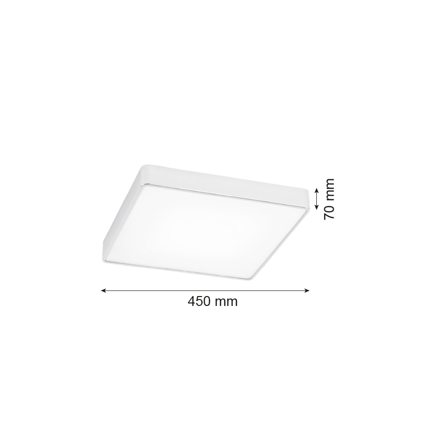 Argon 1576 - Plafoniera ONTARIO 4xE27/15W/230V