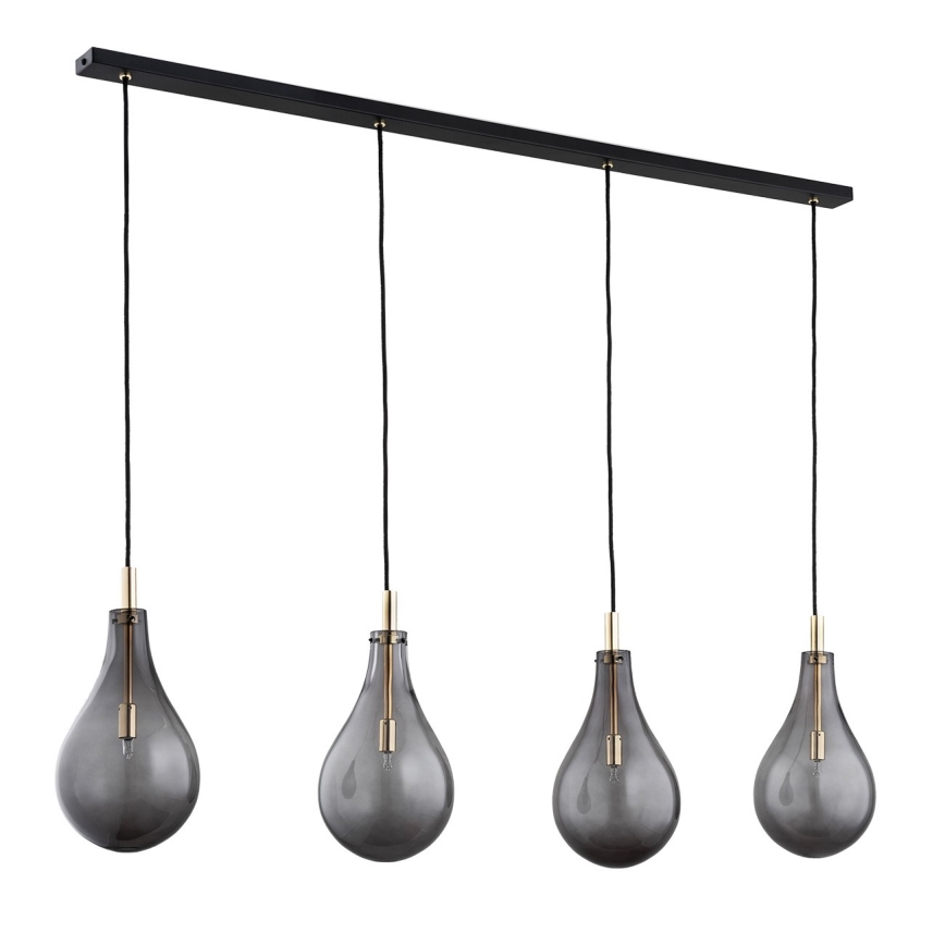 Argon 1740 - Lampadario su corda OAKLAND 4xG9/6W/230V