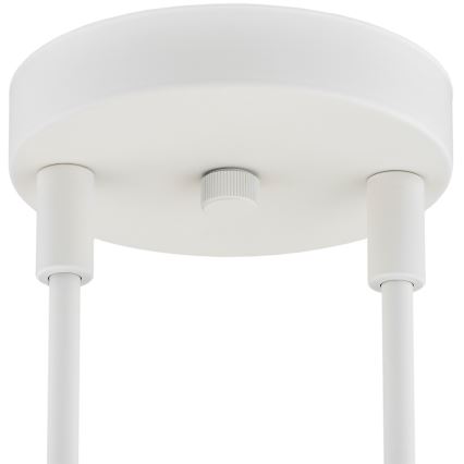 Argon 1841 - Lampadario a sospensione con supporto rigido ABSOS 4xE14/7W/230V alabastro bianco