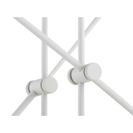 Argon 1841 - Lampadario a sospensione con supporto rigido ABSOS 4xE14/7W/230V alabastro bianco