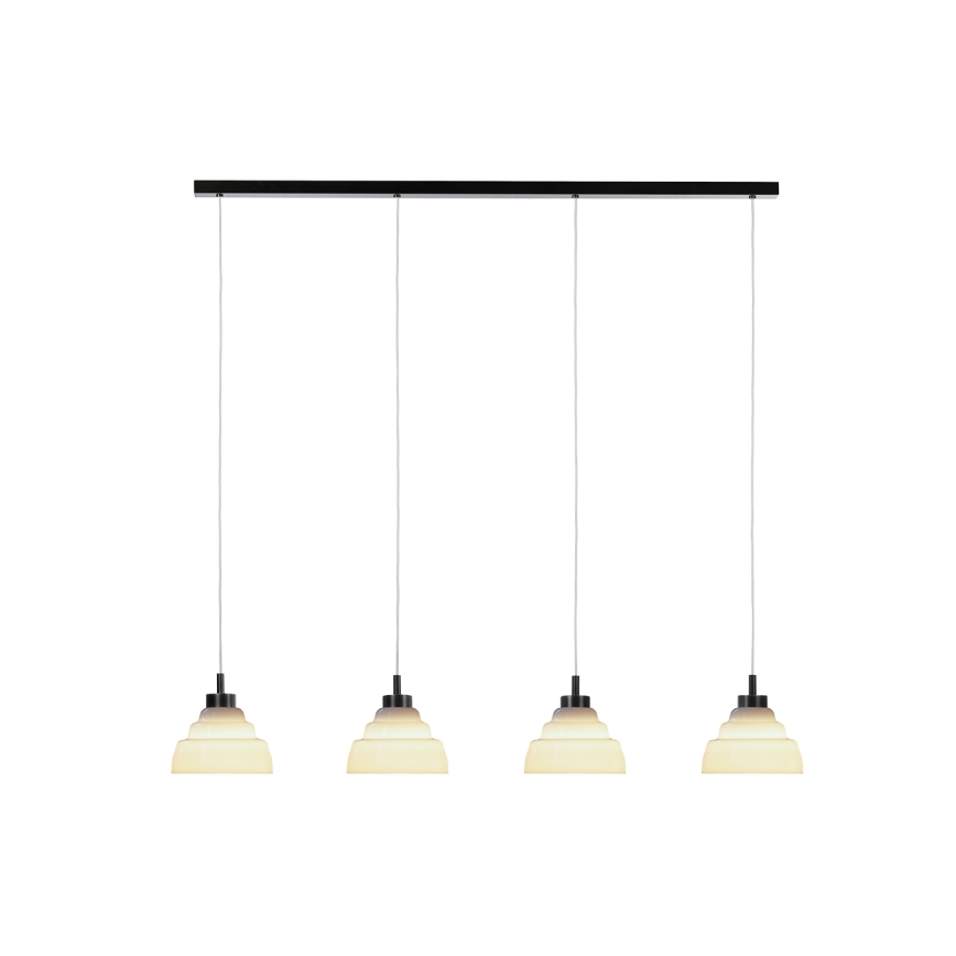 Argon 1860 - Lampadario a sospensione con filo VENTURA 4xE27/15W/230V