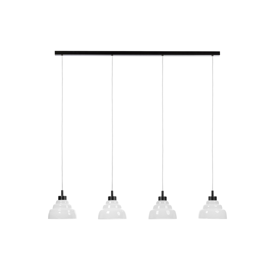 Argon 1860 - Lampadario a sospensione con filo VENTURA 4xE27/15W/230V