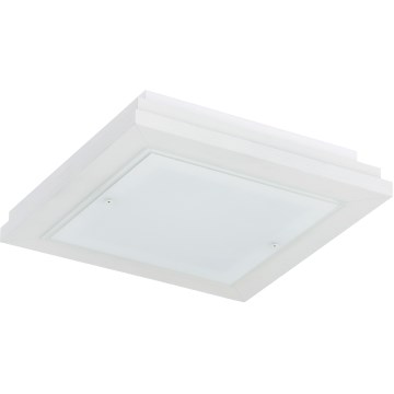 Argon 1865 - Plafoniera da soffitto TABOR 4xE27/15W/230V 42x42 cm bianca
