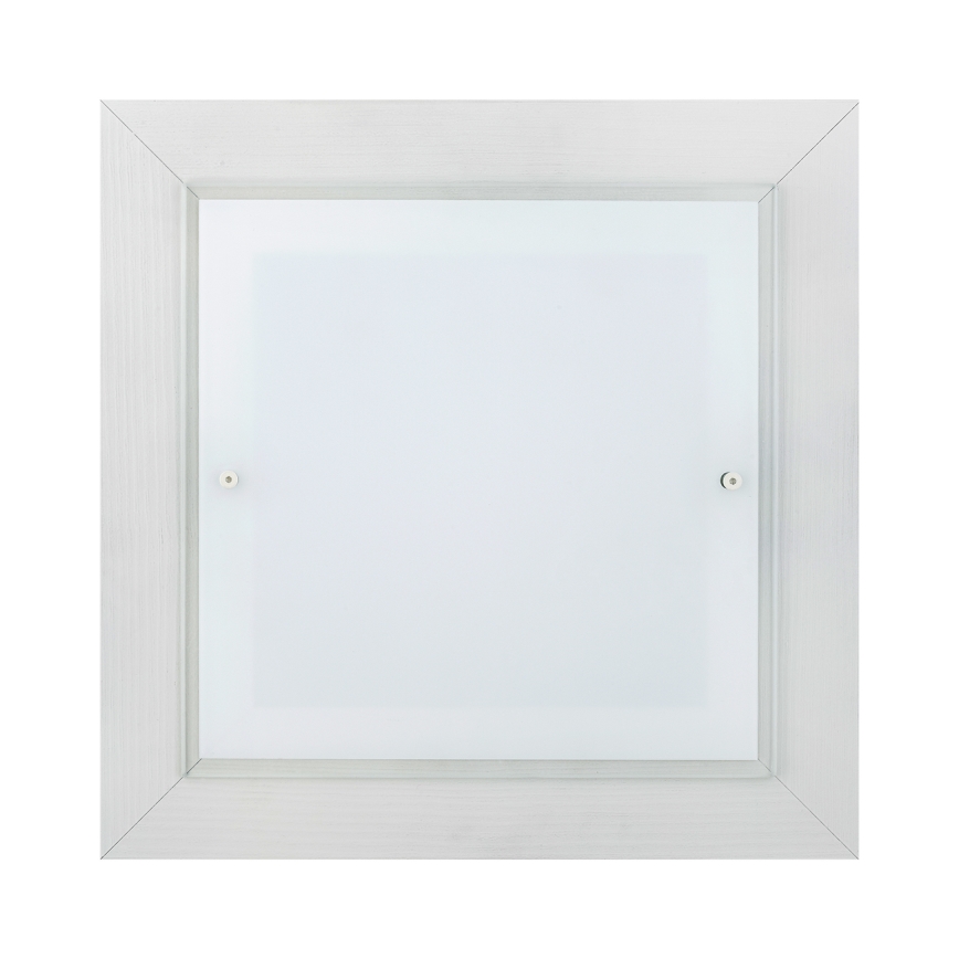 Argon 1865 - Plafoniera da soffitto TABOR 4xE27/15W/230V 42x42 cm bianca