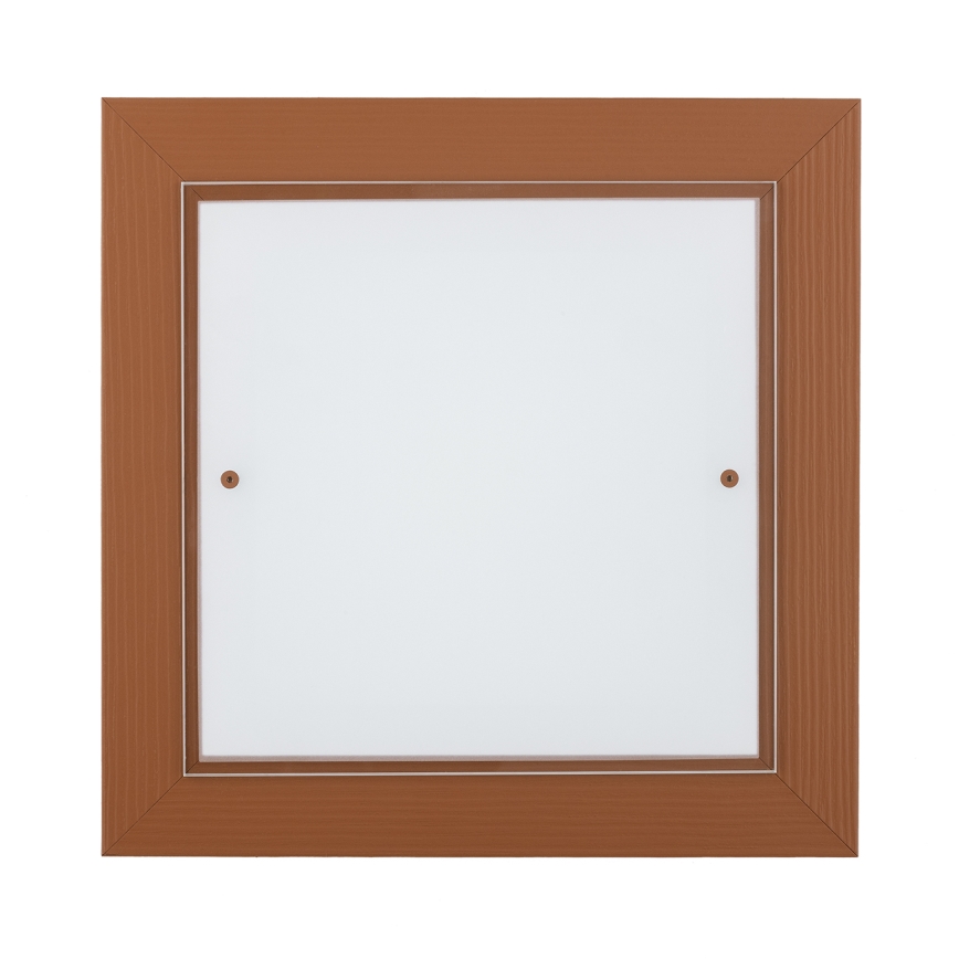 Argon 1872 - Plafoniera TABOR 4xE27/15W/230V 52x52 cm terracotta