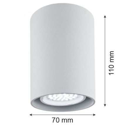 Argon 3117 - Faretto LED TYBER 2 1xGU10/3,5W/230V