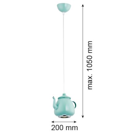 Argon 3652 - Lampada a sospensione JAMAJKA 1xGU10/50W/230V