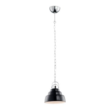 Argon 375 - Lampadario MARGERITA 1xE27/60W/230V nero 20 cm