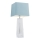 Argon 3839 - Lampada da tavolo LILLE 1xE27/15W/230V blu