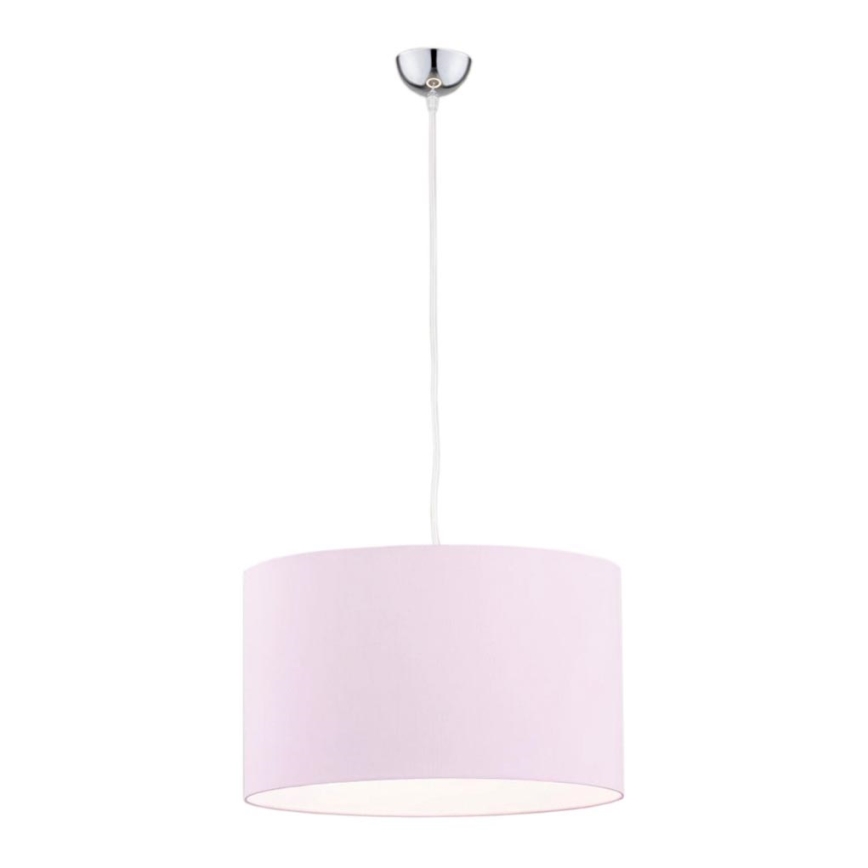 Argon 4136 - Lampadario su corda MAGIC 1xE27/15W/230V rosa