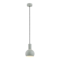 Argon 4214 - Lampadario a sospensione con filo SINES 1xE27/15W/230V verde