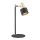 Argon 4257 - Lampada da tavolo DORIA 1xE27/15W/230V nera/ottone