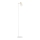 Argon 4258 - Lampada da terra DORIA 1xE27/15W/230V bianco/ottone