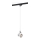 Argon 4312 - Lampadario per sistema a binario NET 1xE27/15W/230V bianco