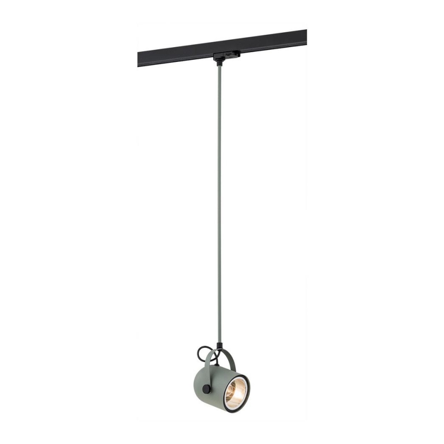 Argon 4313 - Lampadario per sistema a binario NET 1xE27/15W/230V verde